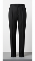 Jet Black Architectural Trousers