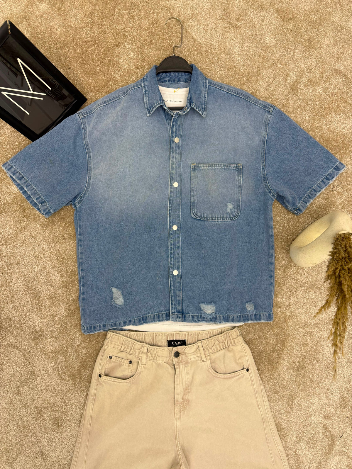 Denim shirt