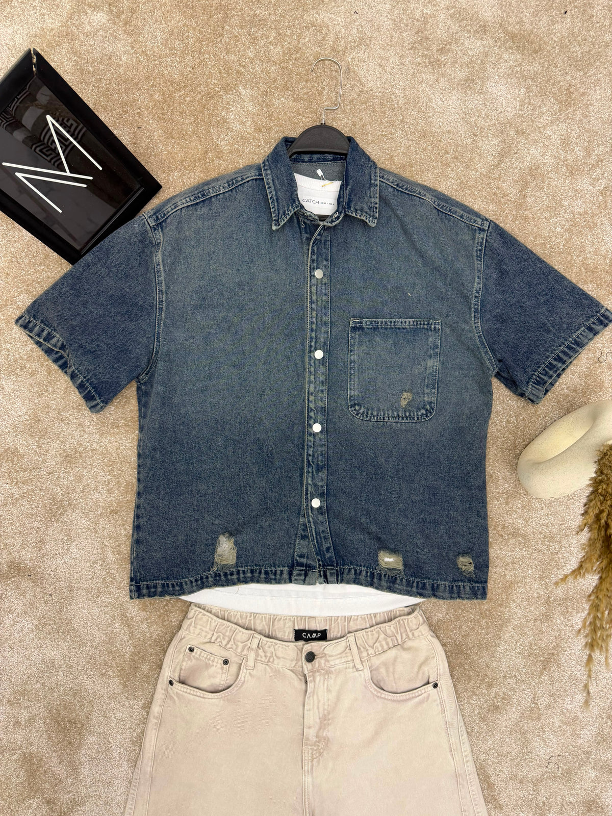 Denim shirt