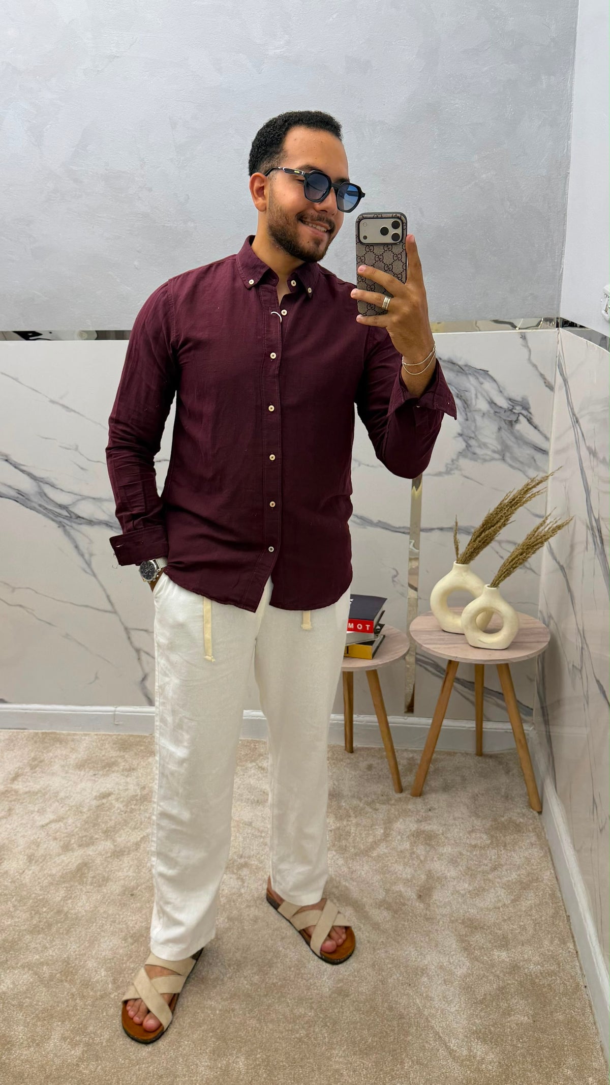 Linen-shirt