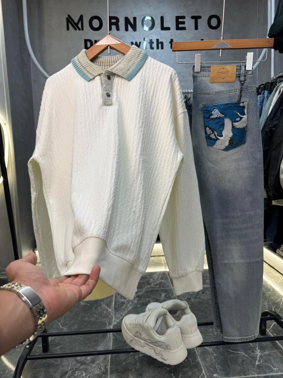 Polo sweatshirt مستورد