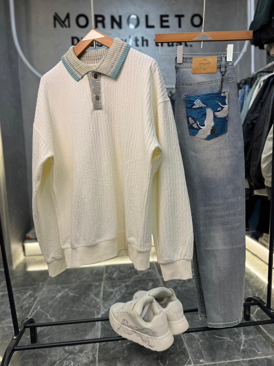 Polo sweatshirt مستورد