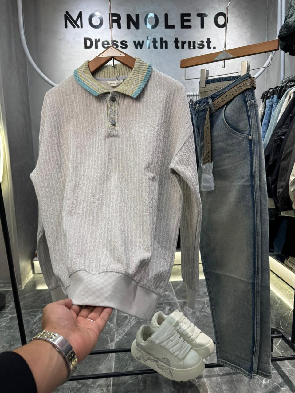 Polo sweatshirt مستورد